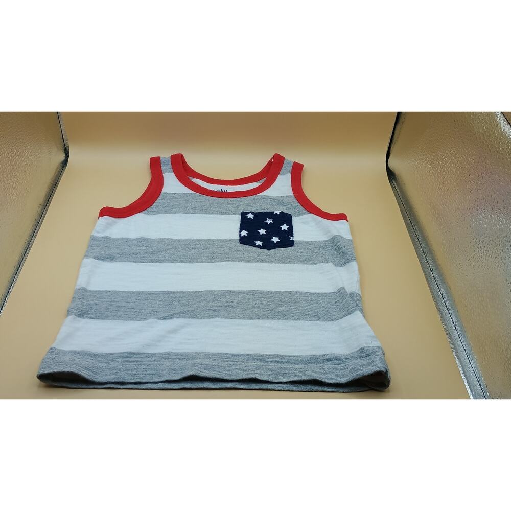 Baby B'Gosh Sleeveless Pull Over Shirt - 4th Of July Theme - 12M Preowned